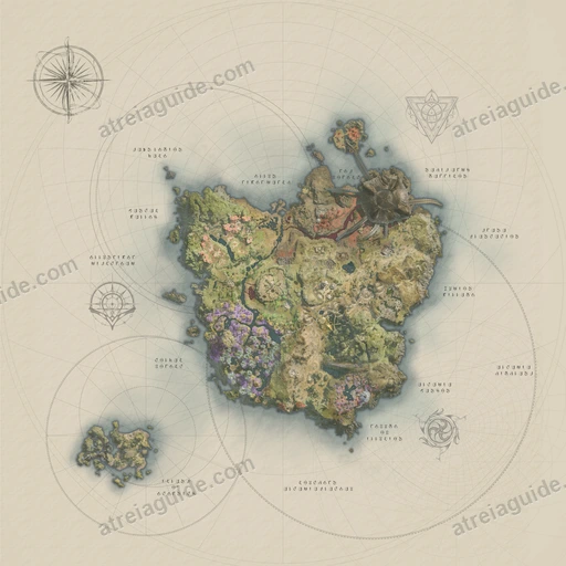 Verteron map